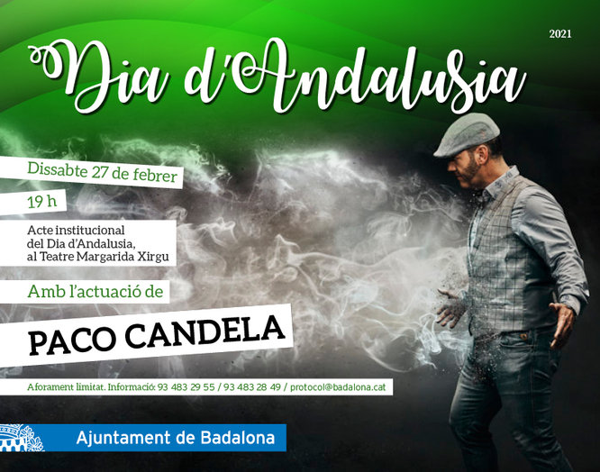 Celebració del dia D'Andalusia amb Paco Candela al Margarida Xirgu