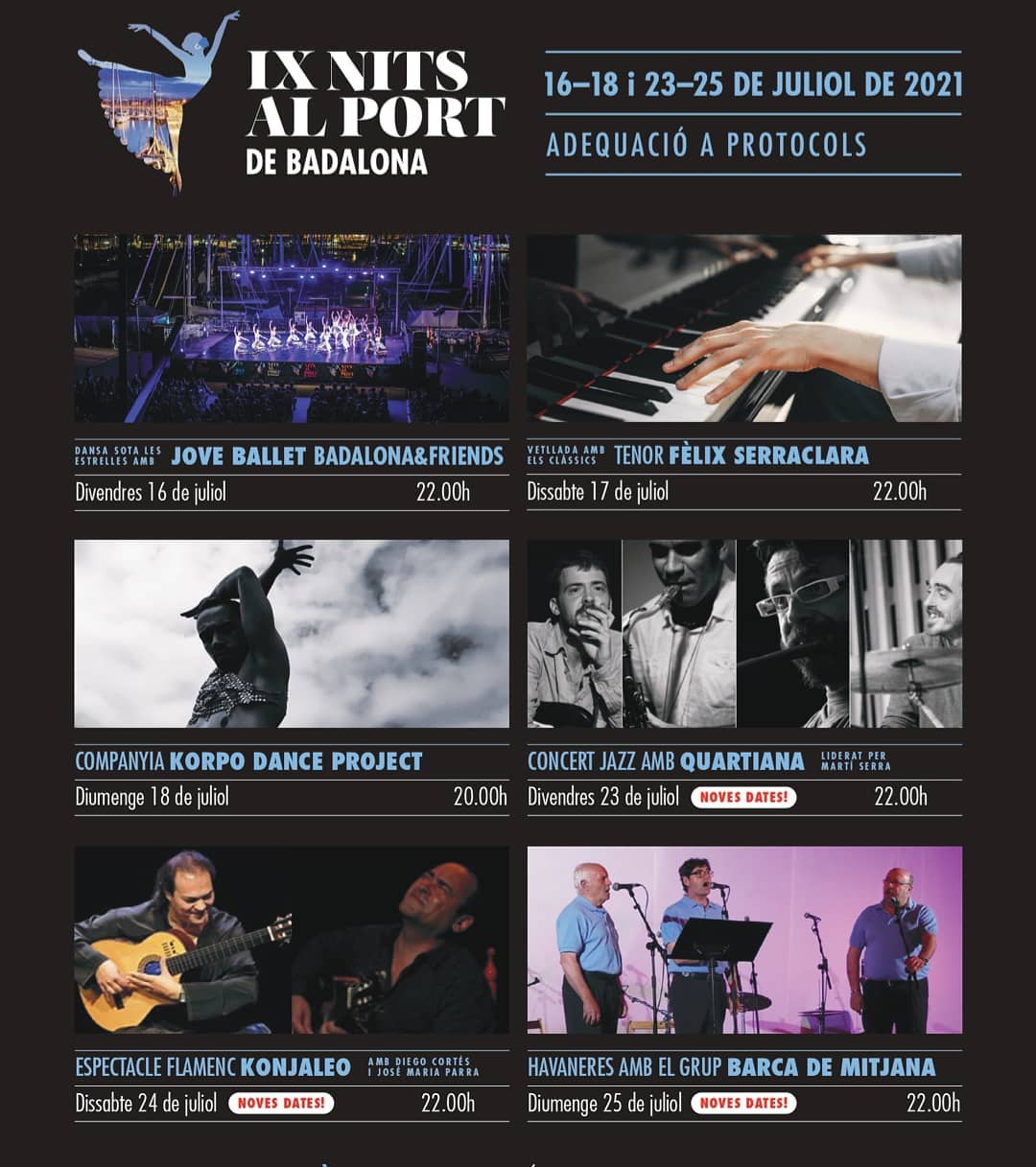 IX Festival Estiu Les Nits al Port 2021