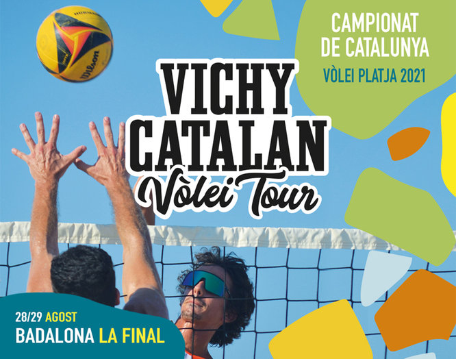 final del Campionat de Catalunya de Vòlei Platja Vichy Catalan Vòlei Tour